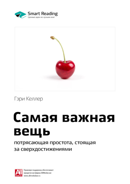 Скачать книгу Ключевые идеи книги: Самая важная вещь: потрясающая простота, стоящая за сверхдостижениями. Гэри Келлер