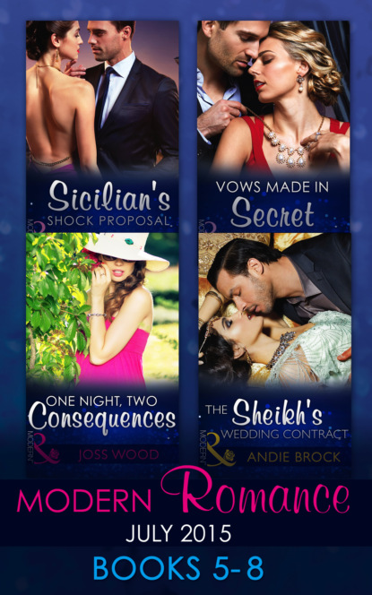 Скачать книгу Modern Romance July 2015 Books 5-8