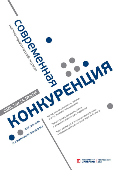 Скачать книгу Современная конкуренция №3 (79) 2020