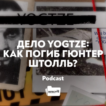 Скачать книгу Дело YOGTZE: Как погиб Гюнтер Штолль?