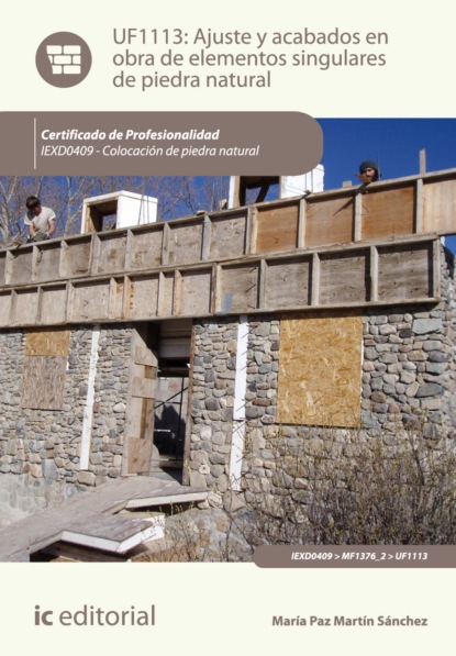 Скачать книгу Ajuste y acabados en obra de elementos singulares de piedra natural. IEXD0409