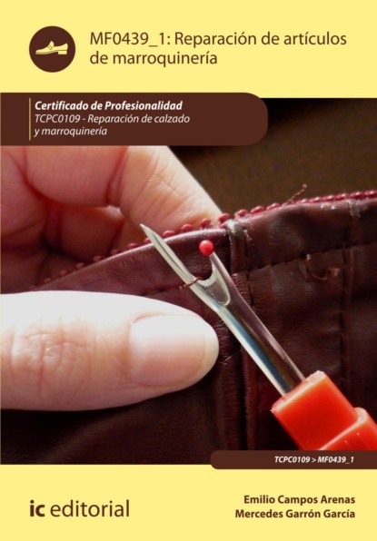 Скачать книгу Reparación de artículos de marroquinería. TCPC0109