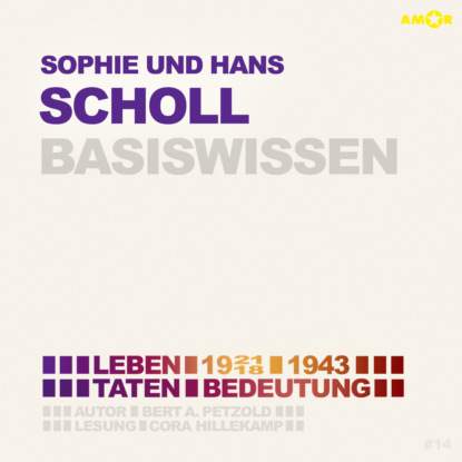 Скачать книгу Sophie und Hans Scholl (1921/18-1943) - Leben, Taten, Bedeutung - Basiswissen (Ungekürzt)