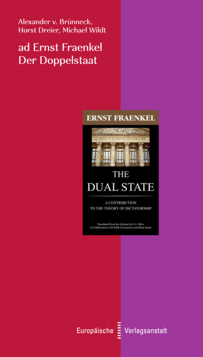 Скачать книгу ad Ernst Fraenkel. Der Doppelstaat
