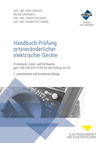 Скачать книгу Handbuch Prüfung ortsveränderlicher elektrischer Geräte