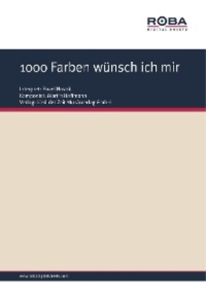Скачать книгу 1000 Farben wünsch ich mir