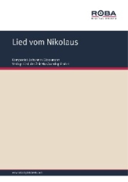 Скачать книгу Lied vom Nikolaus