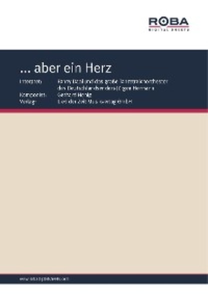 Скачать книгу ... aber ein Herz
