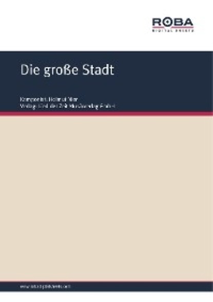 Скачать книгу Die große Stadt