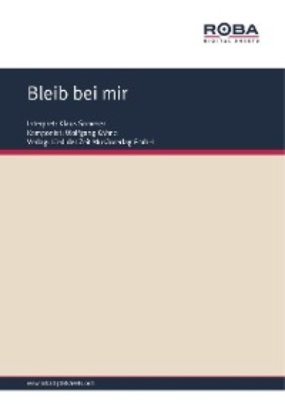 Bleib bei mir