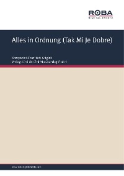 Скачать книгу Alles in Ordnung (Tak Mi Je Dobre)