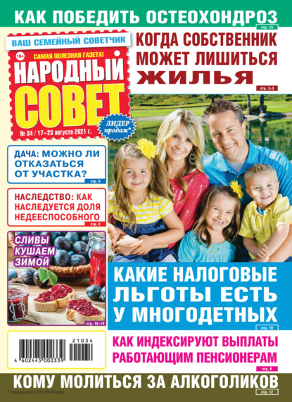 Скачать книгу Народный совет №34/2021