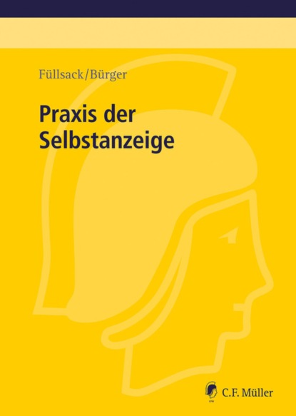 Скачать книгу Praxis der Selbstanzeige
