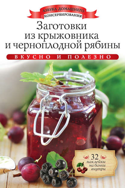 Скачать книгу Заготовки из крыжовника и черноплодной рябины. Вкусно и полезно