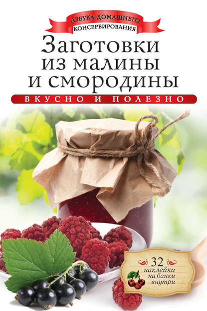 Скачать книгу Заготовки из малины и смородины. Вкусно и полезно