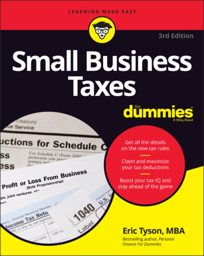 Скачать книгу Small Business Taxes For Dummies