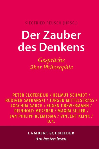 Скачать книгу Der Zauber des Denkens