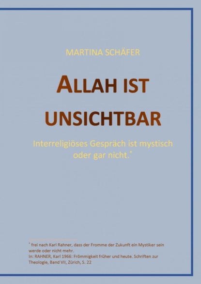 Скачать книгу Allah ist unsichtbar