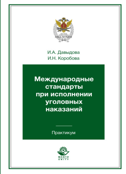Скачать книгу Международные стандарты при исполнении уголовных наказаний. Практикум