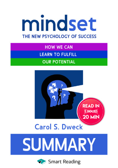 Скачать книгу Summary: Mindset. The New Psychology of Success. How we can learn to fulfill our potential. Carol S. Dweck