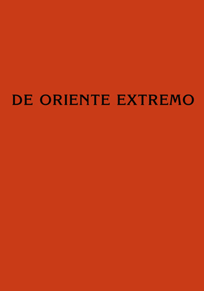 Скачать книгу De Oriente Extremo / О Дальнем Востоке