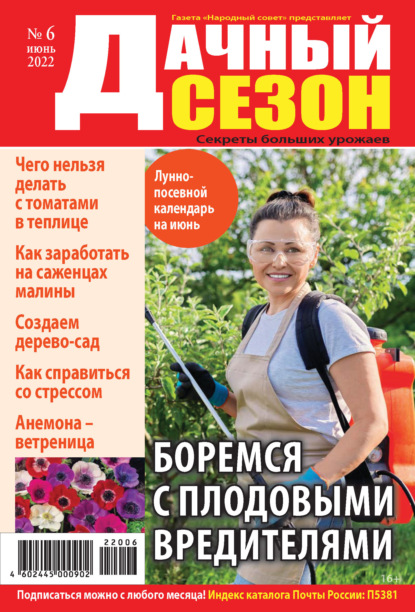 Скачать книгу Дачный сезон №06/2022