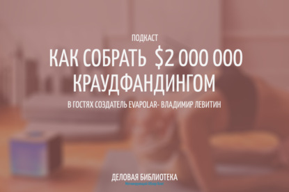 Скачать книгу В15: Что такое краудфандинг. Evapolar