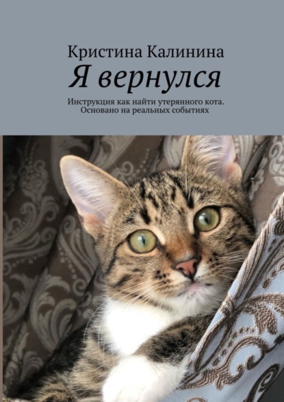 Скачать книгу Я вернулся. Инструкция как найти утерянного кота. Основано на реальных событиях