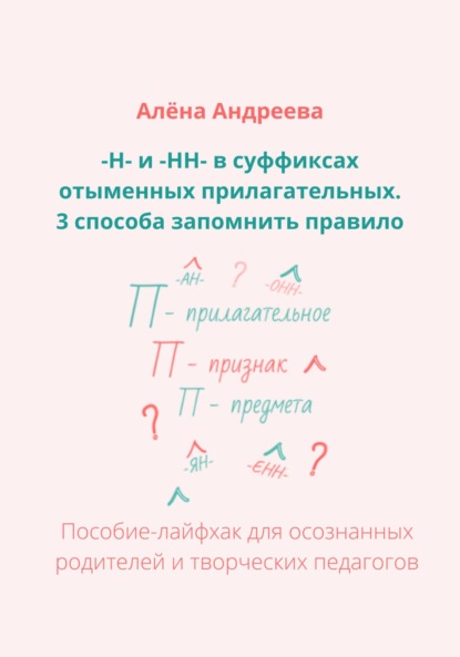 Скачать книгу –Н- и -НН- в суффиксах отыменных прилагательных. 3 способа запомнить правило