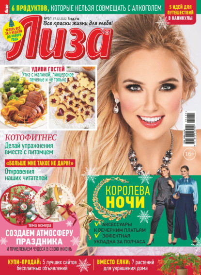 Скачать книгу Журнал «Лиза» №51/2022