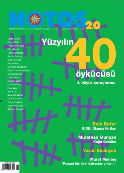 Скачать книгу Notos 20 – Yüz Yılın 40 Öykücüsü (Notos’un 4. Büyük Soruşturması)