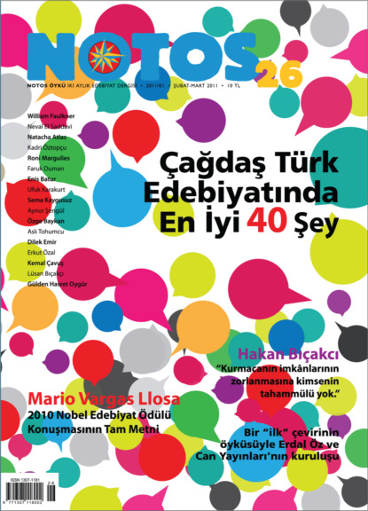 Notos 26 - Çağdaş Türk Edebiyatında En İyi 40 Şey