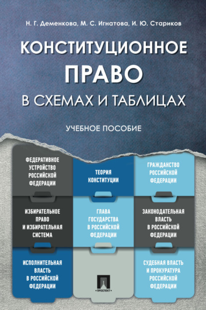Скачать книгу Конституционное право в схемах и таблицах