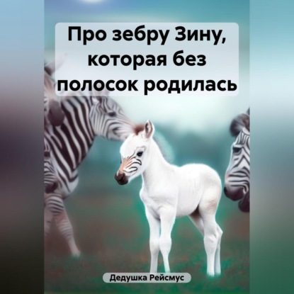 Скачать книгу Про зебру Зину, которая без полосок родилась