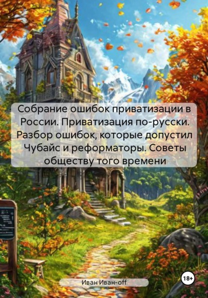 Скачать книгу Собрание ошибок приватизации в России. Приватизация по-русски. Разбор ошибок, которые допустил Чубайс и реформаторы. Советы обществу того времени