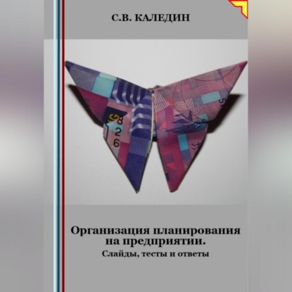 Скачать книгу Организация планирования на предприятии. Слайды, тесты и ответы