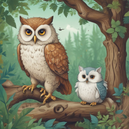 Скачать книгу Сказка о Мудром Совенке и Ленивом Ежике