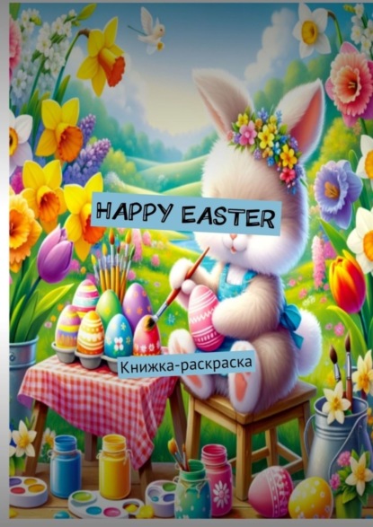 Скачать книгу Happy Easter. Книжка-раскраска
