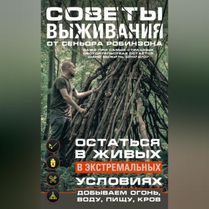 Скачать книгу Советы выживания от сеньора Робинзона. Остаться в живых в экстремальных условиях. Добываем огонь, воду, пищу, кров…