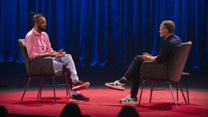 Скачать книгу A Palestinian and an Israeli, face to face | Aziz Abu Sarah and Maoz Inon