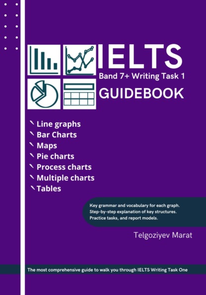 Скачать книгу IELTS Band 7+ Writing Task 1 Guidebook