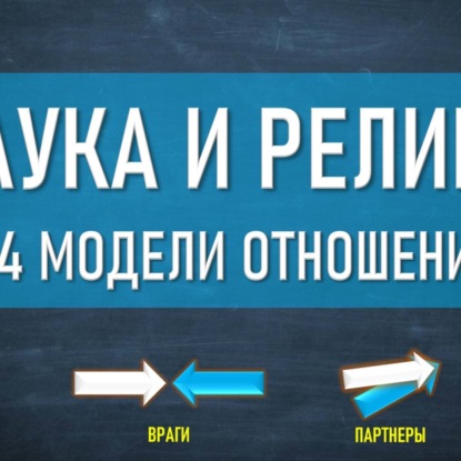 Скачать книгу 061 Наука и Религия. 4 модели отношений. История науки 1 ч