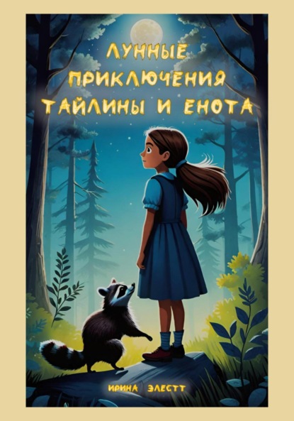 Скачать книгу Лунные приключения Тайлины и енота