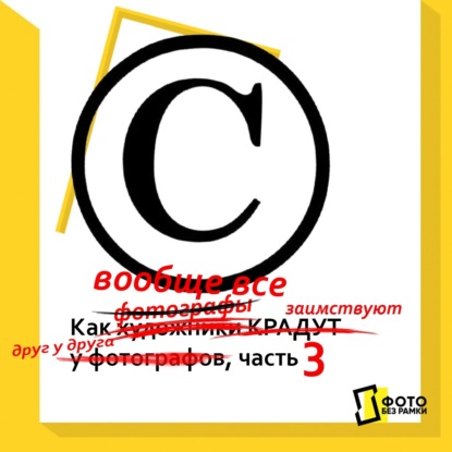 Скачать книгу Фотографы крадут у фотографов? Часть 3