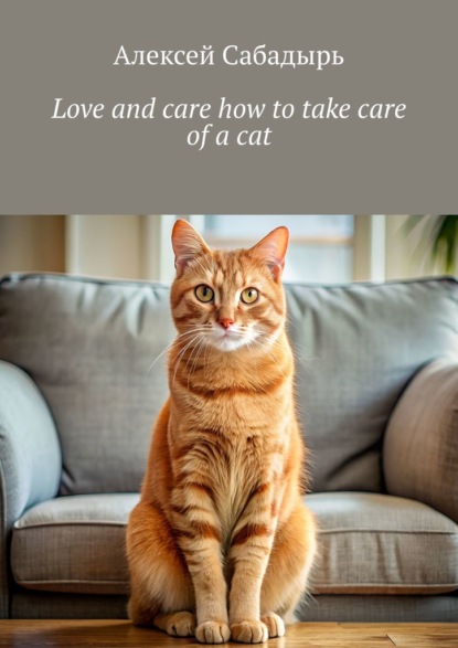 Скачать книгу Love and care how to take care of a cat