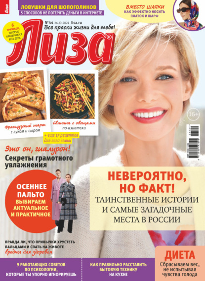 Скачать книгу Журнал «Лиза» №44/2024