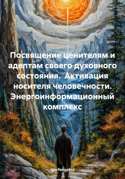 Скачать книгу Посвящение ценителям и адептам своего духовного состояния. Активация носителя человечности. Энергоинформационный комплекс