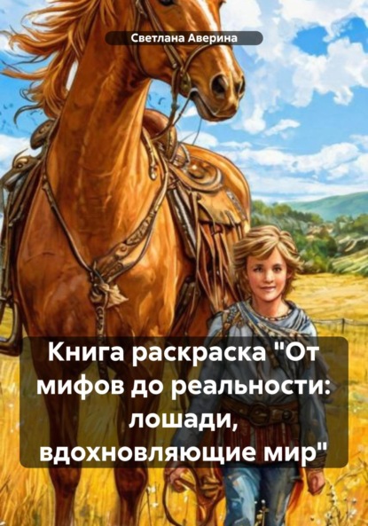 Скачать книгу Книга раскраска. От мифов до реальности: лошади, вдохновляющие мир