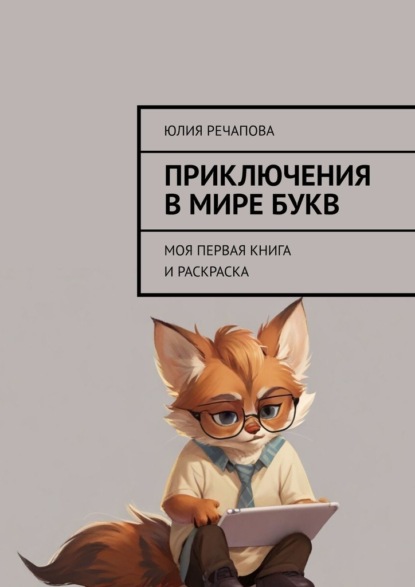 Скачать книгу Приключения в мире букв. Моя первая книга и раскраска