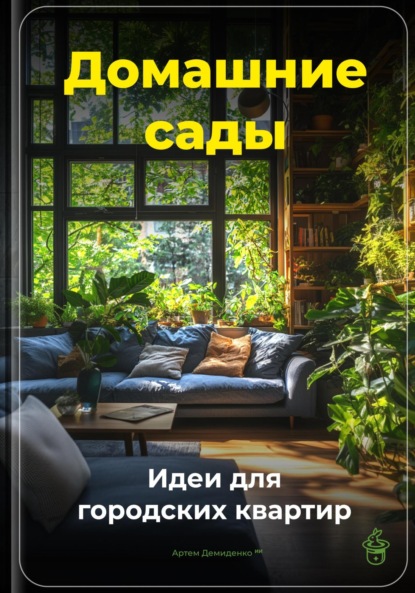 Скачать книгу Домашние сады: Идеи для городских квартир